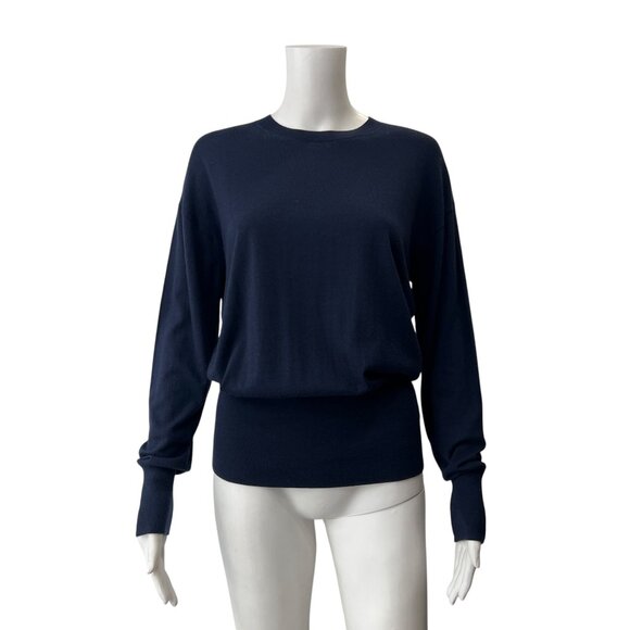 Vince Blue Wool Pullover Jumper Knit Sweater size Small - Picture 1 of 8